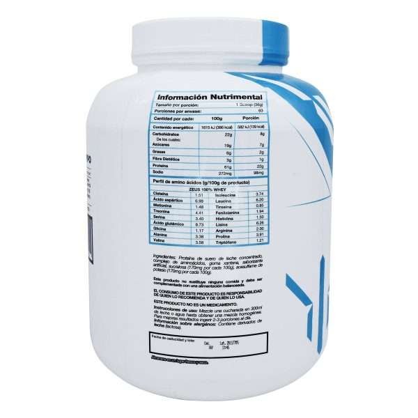 100 whey protein vainilla 2.2 kg
