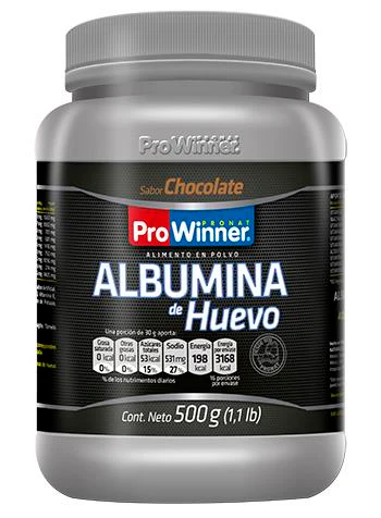 ALBUMINA DE HUEVO CHOCOLATE 500 GR