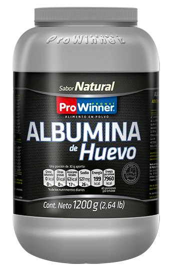 ALBUMINA DE HUEVO NATURAL 1200 GR