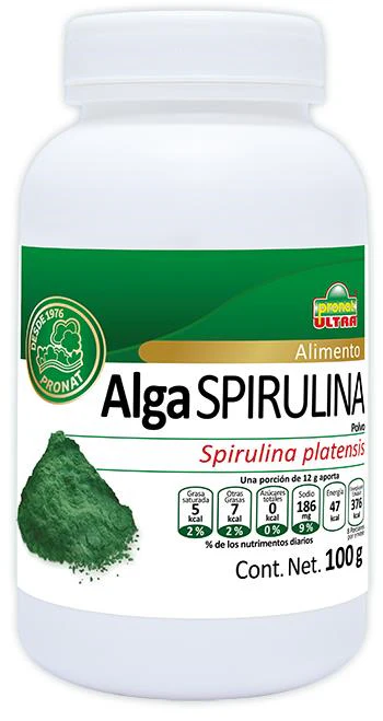 ALGA SPIRULINA POLVO 100GR