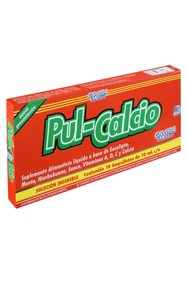 AMP. PUL/CALCIO C/10
