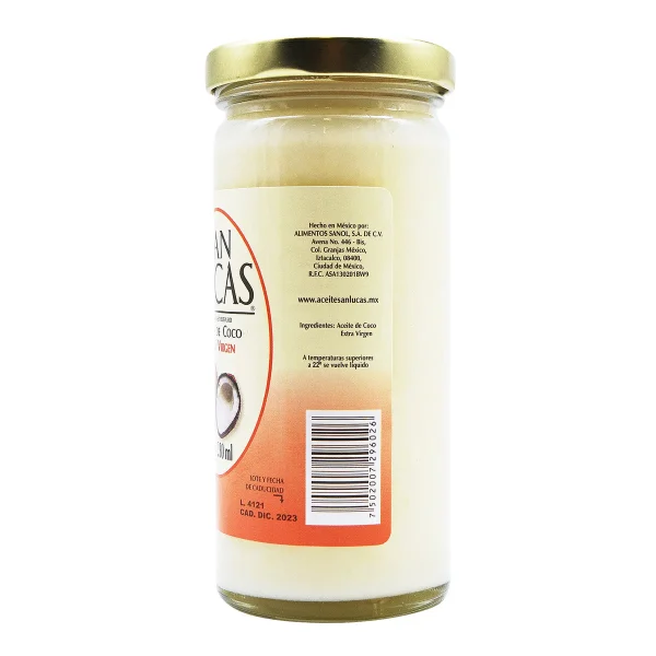 Aceite De Coco 230 Ml San Lucas