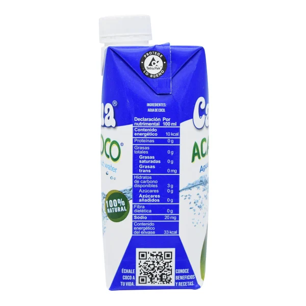 Agua De Coco Natural Calahua 330 ML