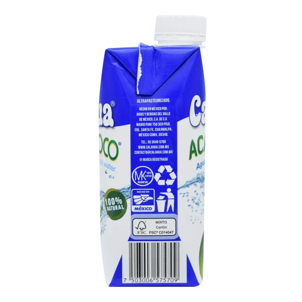 Agua De Coco Natural Calahua 330 ML