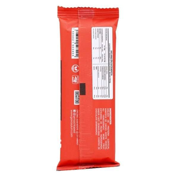 MACHT SEED Barra de proteina cubierta de chocolate con cafe 22 g (PAQUETE 15)