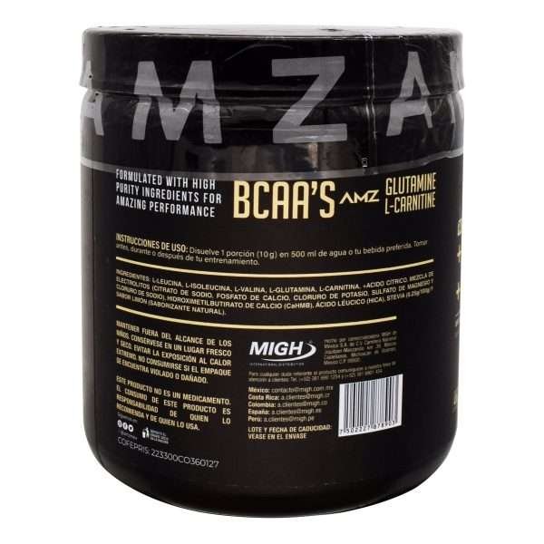 Bcaa glutamina carnitina limon 500 g