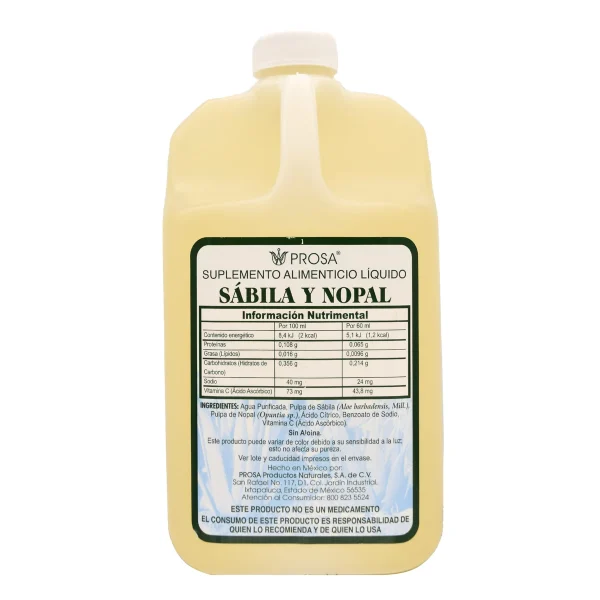 Bebida Bebida De Sabila Y Nopal 2 L.