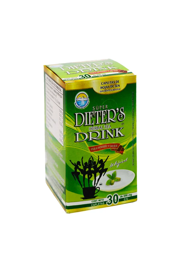 CAPLETAS SUPER DIETERS HERBAL TEA DRINK C/30