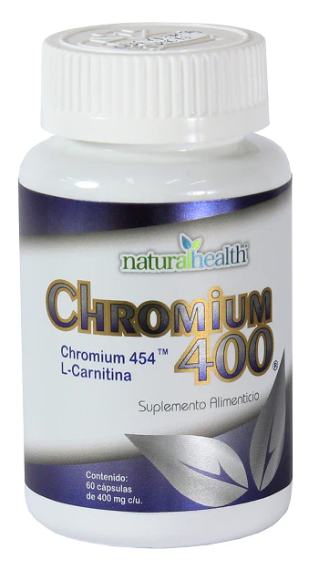 CAPS. CHROMIUM 400 MG. C/60