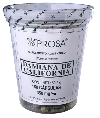 CAPS. DAMIANA DE CALIFORNIA C/150