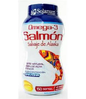 CAPS. OMEGA-3 SALMON SALVAJE DE ALASKA C/150