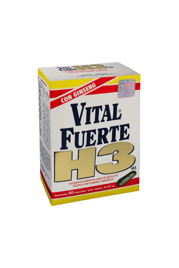 CAPS. VITAL FUERTE H3 C/30