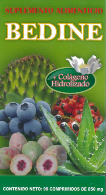 COMPRIMIDOS BEDINE+COLÁGENO HIDROLIZADO C/90