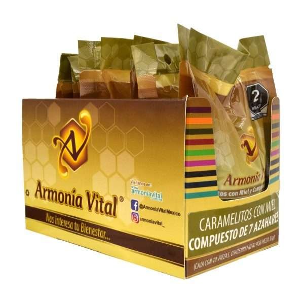 Caramelo Miel 7 Azahares 33 G (Paquete 10)