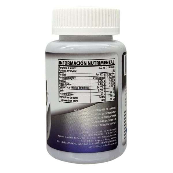 Chromium 400 con l carnitina 60 cap