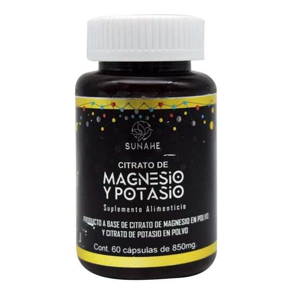 Citrato De Magnesio Y Potasio 60 Cap