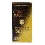 Citrato De Magnesio Y Zinc 60 Cap