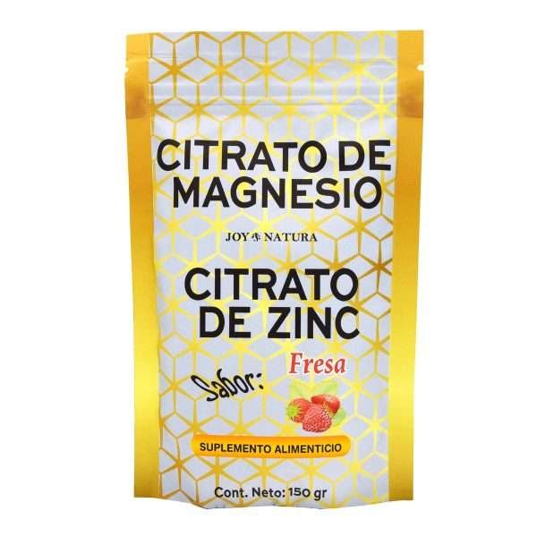 Citrato De Magnesio Zinc Sab Fresa 150 G