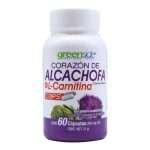 Corazon de alcachofa y l carnitina 60 cap