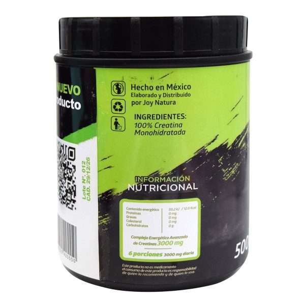 Creatina Monohidratada 500 gramos