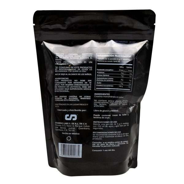 Creatina monohidrato STAMIND LABS 400 g