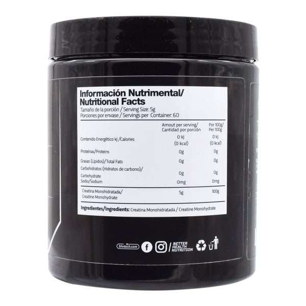 Creatina polvo BHN 300 g