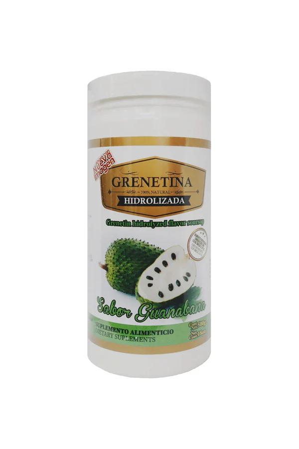 GRENETINA HIDROLIZADA SABOR GUANABANA 500 GRS
