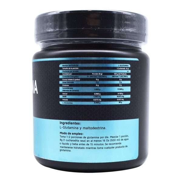 Glutamina 250 gramos