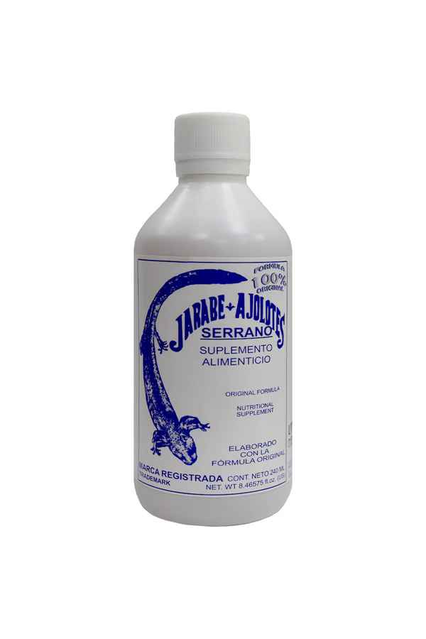 JARABE DE AJOLOTES SERRANO 240ML