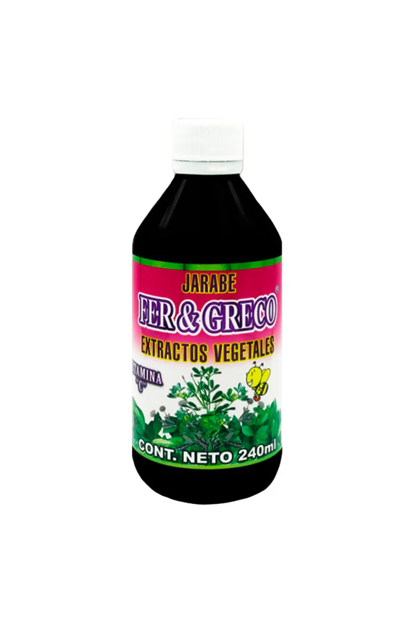 JARABE FER&GRECO extractos vegetales 240 ML