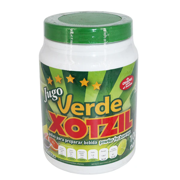 JUGO VERDE XOTZIL 500GRS