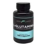 high power L glutamina 100 cap