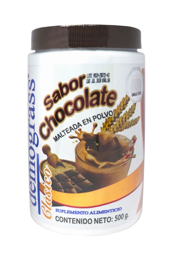 MALTEADA DEMOGRASS CHOCOLATE 500 GR 1X32