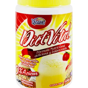 MALTEADA DIET VITAL POLVO 500 GR. 0% AZUCAR VAINILLA