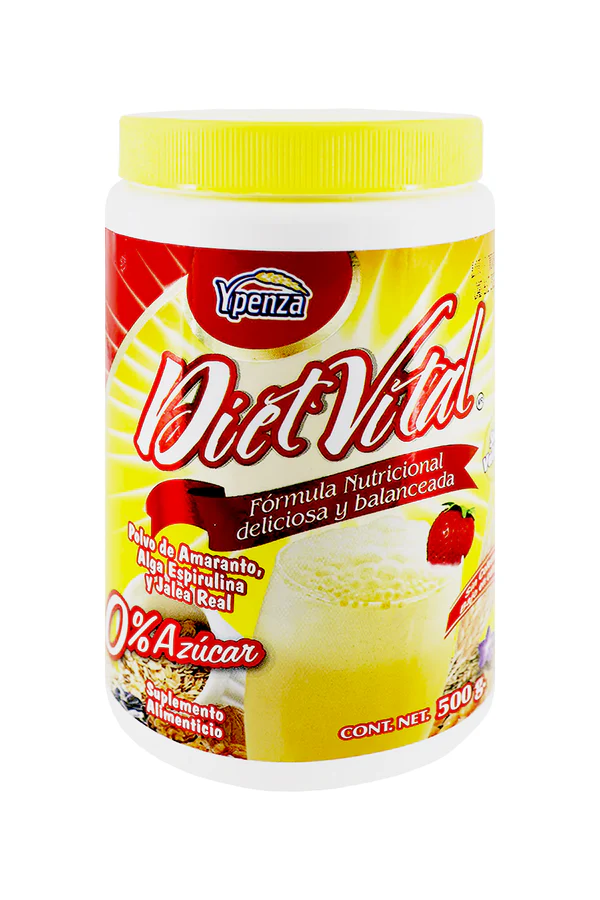 MALTEADA DIET VITAL POLVO 500 GR. 0% AZUCAR VAINILLA