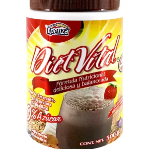 MALTEADA DIET VITAL POLVO 500 GR. O% AZUCAR CHOCOLATE