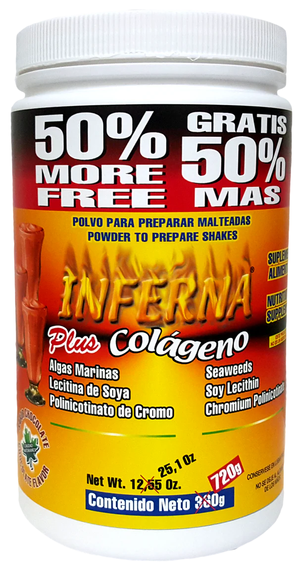 MALTEADA INFERNA CHOCOLATE 720GR
