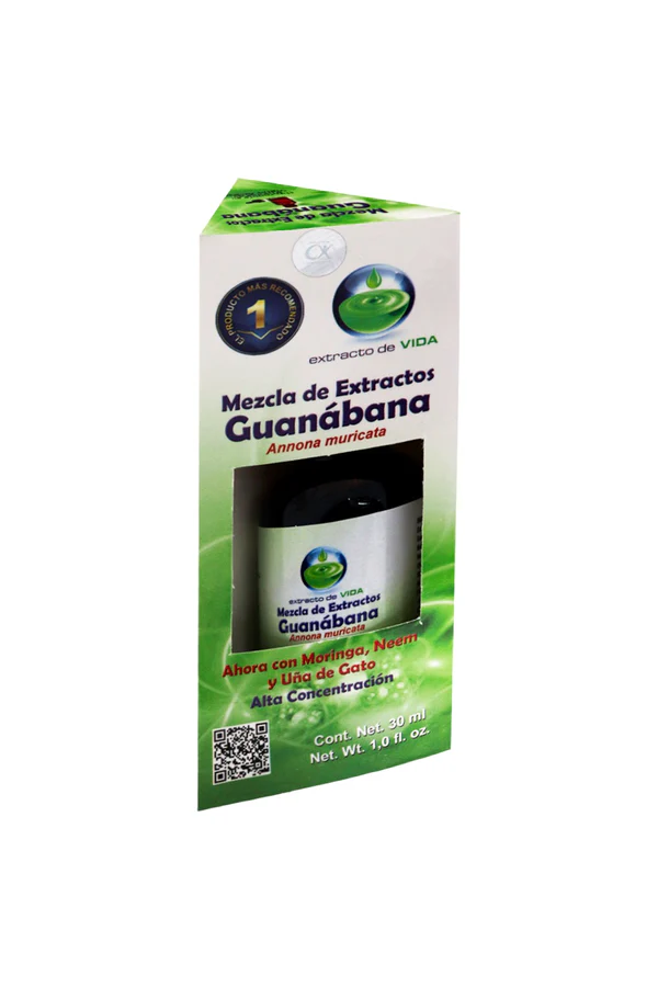 MEZCLA DE EXTRACTOS GUANABANA 30ML