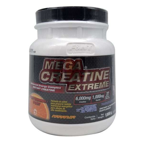 Mega creatina F&NT naranja 1 kg