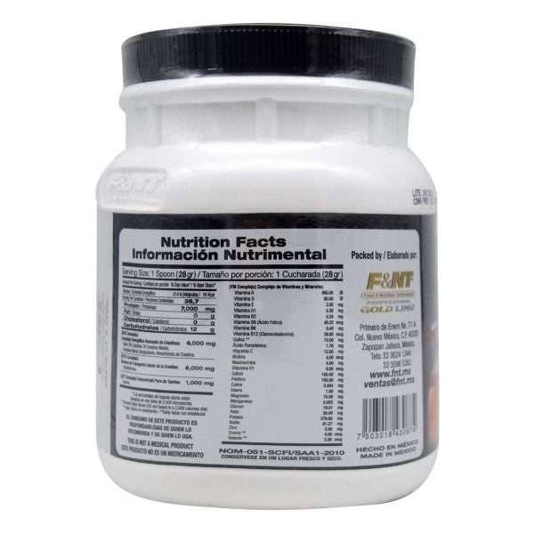 Mega creatina F&NT naranja 1 kg