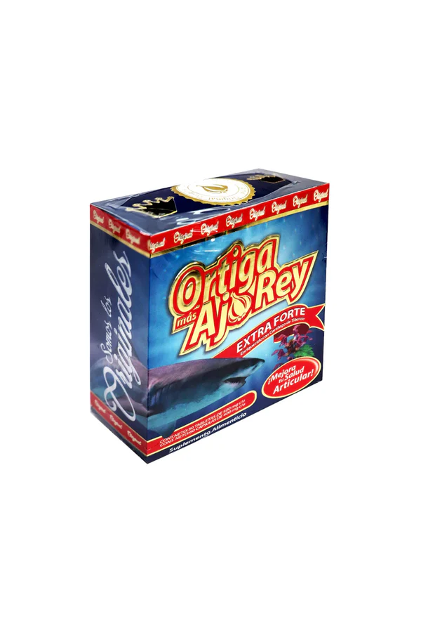 ORTIGA  MAS AJO REY EXTRA FORTE 30 TBS Y 60 CAPS