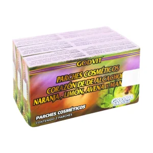 PARCHES COSMETICOS CORAZÓN DE ALCACHOFA PAQUETE C/3