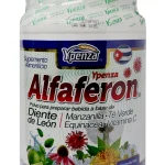 POLVO ALFAFERON, DIENTE DE LEON, MANZANILLA, TE VERDE, EQUINACEA Y VIT