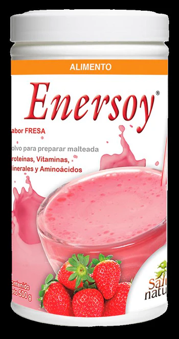 POLVO ENERSOY FRESA 500 GR