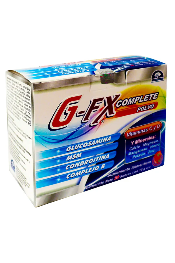 POLVO G-FX COMPLETE C-20 SOBRES DE 10 GR