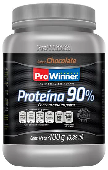 PROTEINA 90% DE SOYA CHOCOLATE 400 GR. + 20% GRATIS