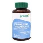 Proteina Vegetal Magnesio Zinc Vitamina D3 90 Tab