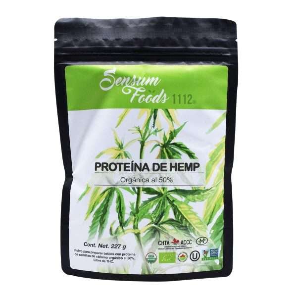 Proteina de hemp al 50 % organica 227 g