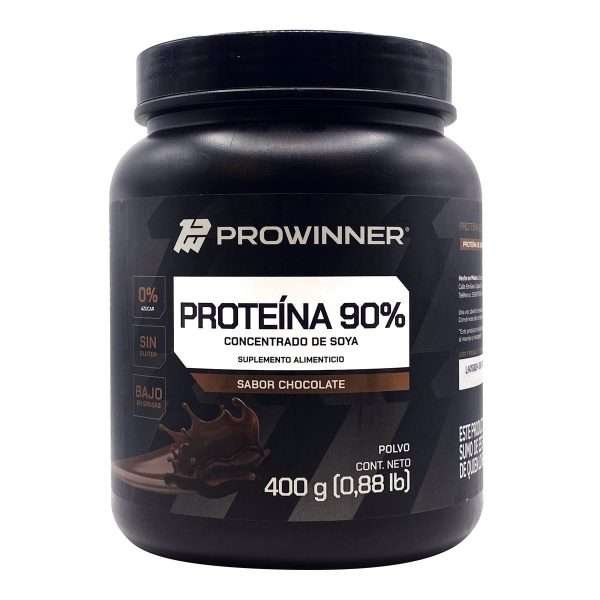 Proteina de soya aislada choco 400 g