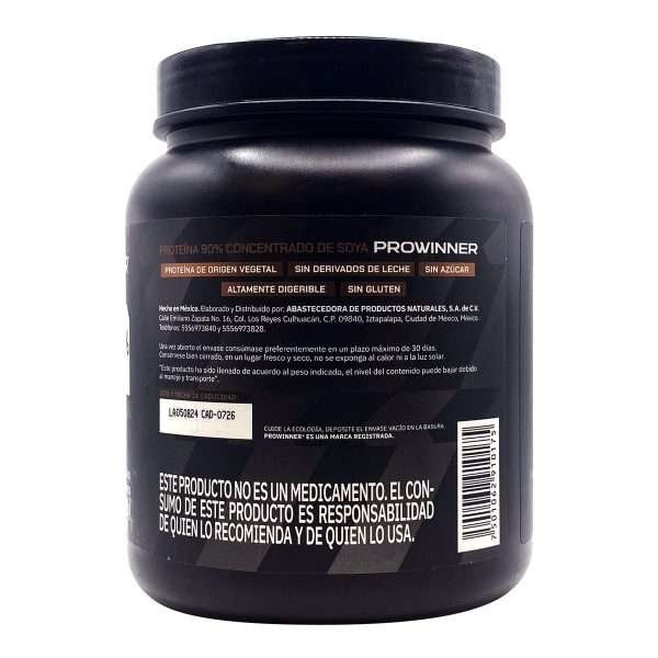 Proteina de soya aislada choco 400 g